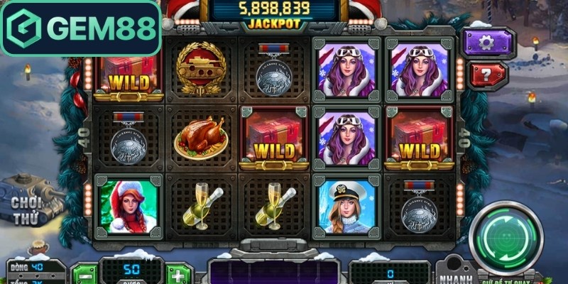 Mỹ Nữ Giáng Sinh Gem88 - Slot Giáng Sinh Thưởng Hấp Dẫn 1 Tìm hiểu chi tiết về slots game mỹ nữ giáng sinh Gem88