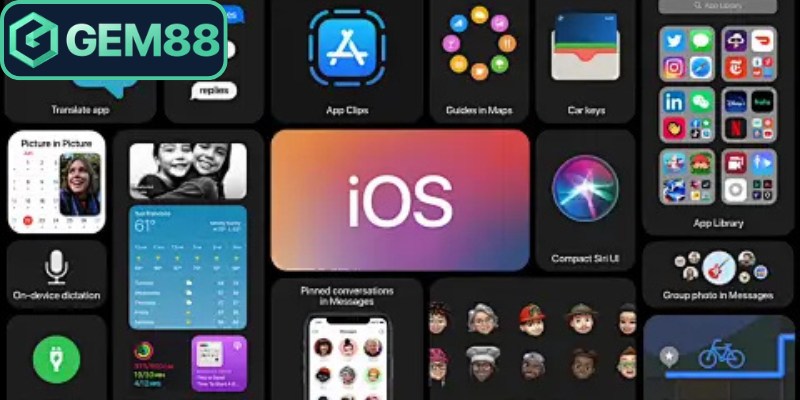 Quy trình cài đặt ứng dụng Gem88 cho iOS khá nhanh gọn dễ hiểu
